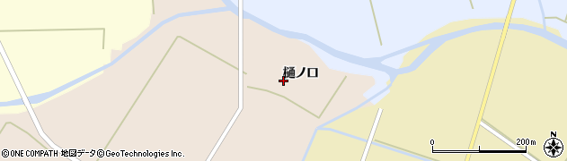 福島県白河市表郷番沢（樋ノ口）周辺の地図