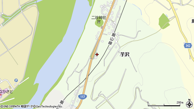 〒949-8405 新潟県十日町市芋沢の地図