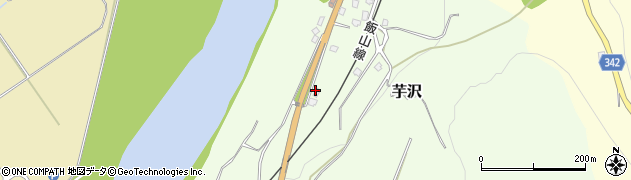 新潟県十日町市芋沢周辺の地図