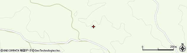 福島県鮫川村（東白川郡）西山（後折戸）周辺の地図