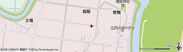 福島県いわき市平下神谷（堤原）周辺の地図