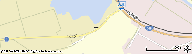 石川県七尾市大津町ヤ周辺の地図