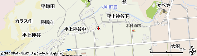 福島県いわき市平上神谷（北ノ町）周辺の地図