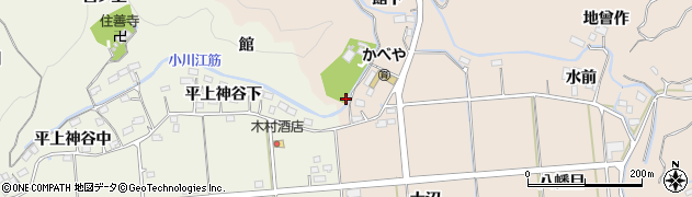 福島県いわき市平中神谷（寺前）周辺の地図