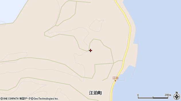 〒926-0363 石川県七尾市江泊町の地図