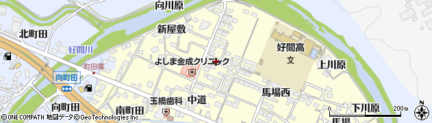 福島県いわき市好間町上好間（洞）周辺の地図