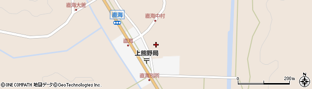 石川県志賀町（羽咋郡）直海（オ）周辺の地図