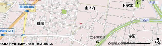 福島県いわき市平下神谷（山ノ内）周辺の地図