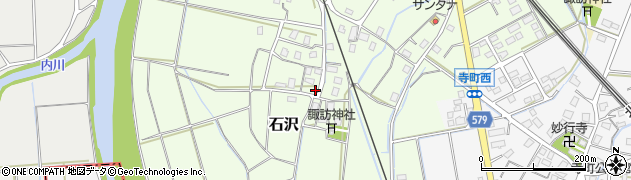 新潟県上越市石沢923周辺の地図
