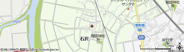 新潟県上越市石沢922周辺の地図