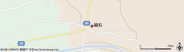 福島県白河市表郷番沢硯石周辺の地図