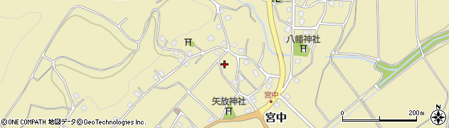 新潟県十日町市宮中周辺の地図