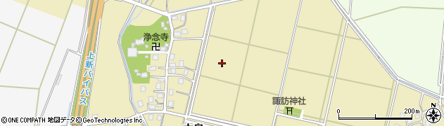 新潟県上越市木島周辺の地図