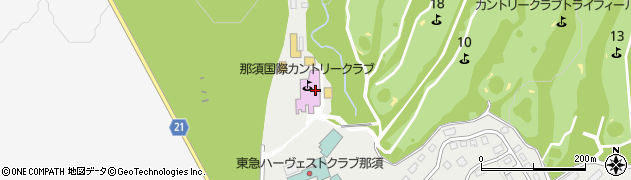那須国際カントリークラブ周辺の地図