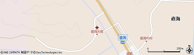 石川県志賀町（羽咋郡）直海（コ）周辺の地図