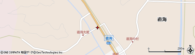 石川県志賀町（羽咋郡）直海（レ）周辺の地図
