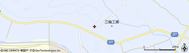福島県白河市表郷八幡周辺の地図