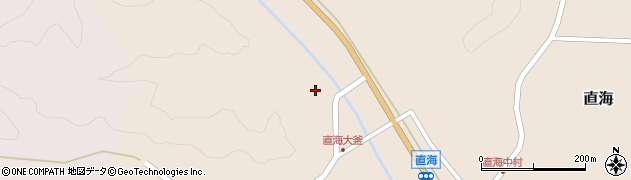 石川県羽咋郡志賀町直海ヲ周辺の地図
