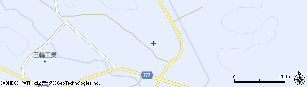 福島県白河市表郷八幡（上長橋）周辺の地図