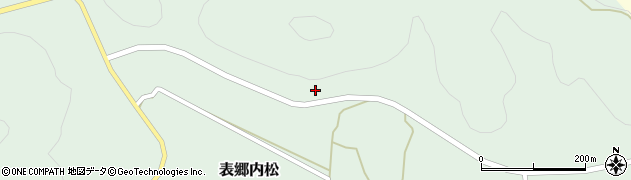 福島県白河市表郷内松（塩ヶ沢）周辺の地図