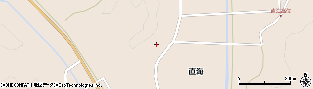 石川県志賀町（羽咋郡）直海（ウ）周辺の地図