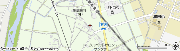 新潟県上越市石沢1664周辺の地図
