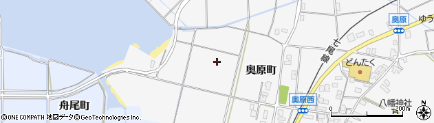 石川県七尾市奥原町周辺の地図