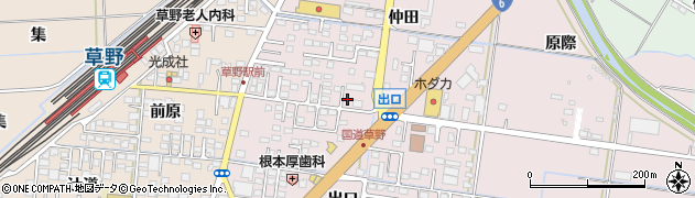 福島県いわき市平下神谷仲田10周辺の地図