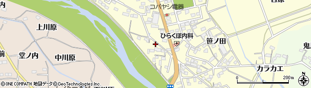 福島県いわき市平下平窪（四左エ門内）周辺の地図