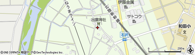 新潟県上越市石沢978周辺の地図