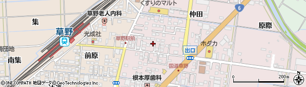 福島県いわき市平下神谷仲田6周辺の地図