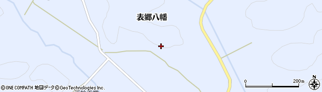 福島県白河市表郷八幡（下長橋）周辺の地図