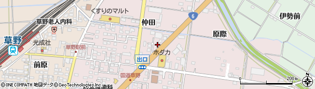 福島県いわき市平下神谷仲田29周辺の地図