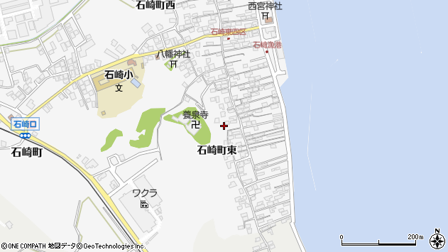 〒926-0172 石川県七尾市石崎町東の地図
