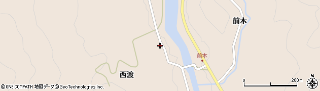 石屋松川周辺の地図