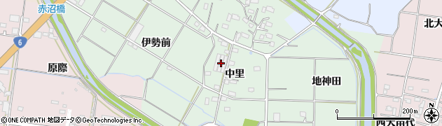 福島県いわき市平原高野中里2周辺の地図