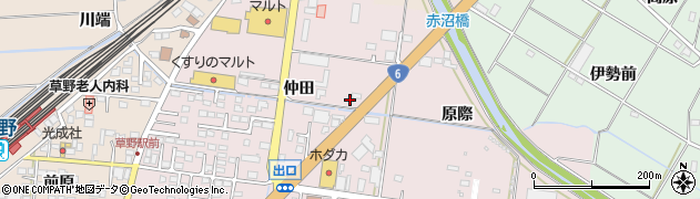福島県いわき市平下神谷仲田68周辺の地図
