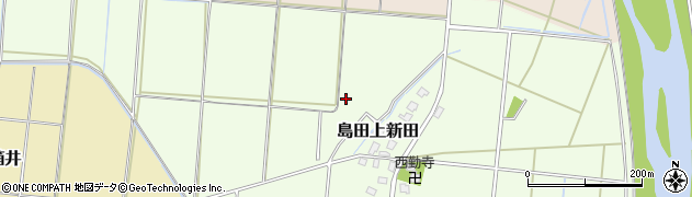 新潟県上越市島田上新田周辺の地図