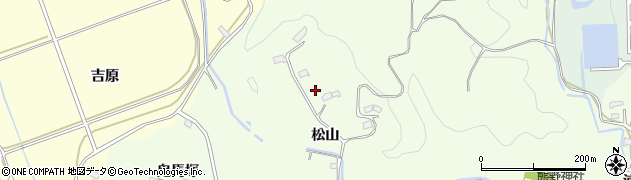 福島県いわき市平中塩（松山）周辺の地図