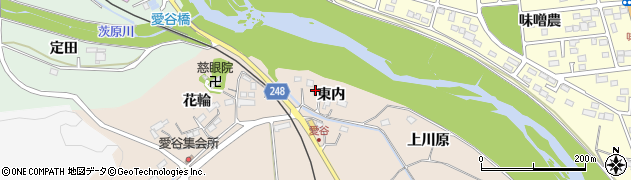 福島県いわき市好間町愛谷（東内）周辺の地図