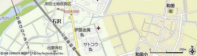 新潟県上越市石沢1119周辺の地図