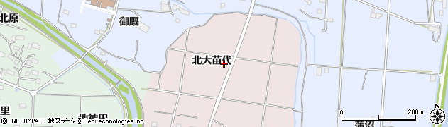 福島県いわき市平下神谷（北大苗代）周辺の地図