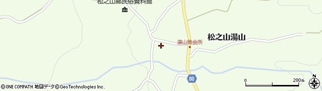 新潟県十日町市松之山湯山721周辺の地図