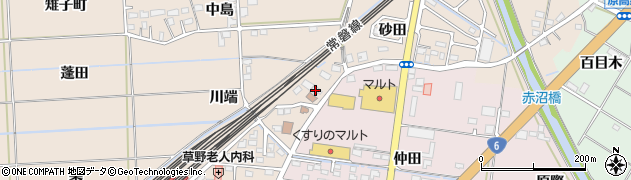株式会社佐藤部品商会　四倉営業所周辺の地図
