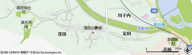 福島県いわき市平赤井窪田6周辺の地図