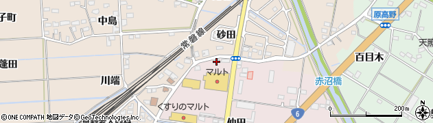 福島県いわき市平下神谷仲田127周辺の地図