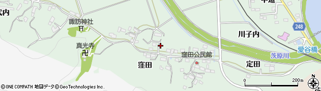 福島県いわき市平赤井窪田116周辺の地図