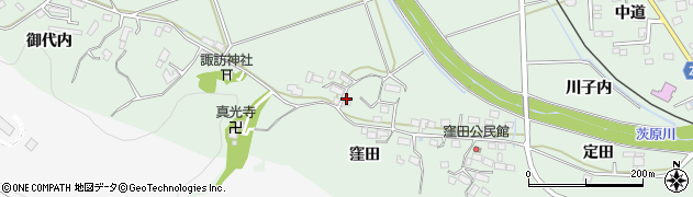 福島県いわき市平赤井窪田131周辺の地図