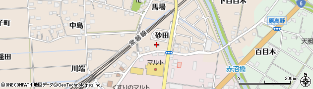 福島県いわき市平泉崎（砂田）周辺の地図