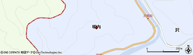 福島県石川郡古殿町鎌田明内周辺の地図